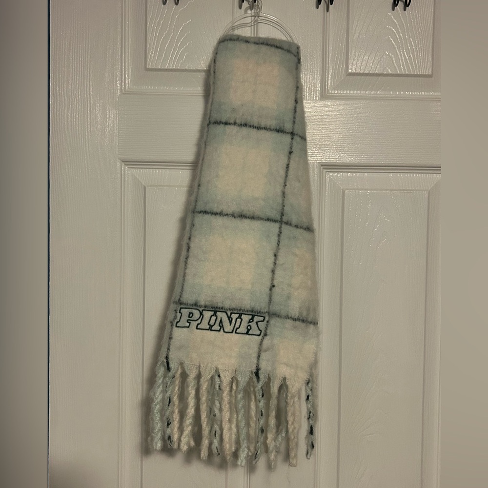 Victoria's Secret Pink Plaid Scarf
